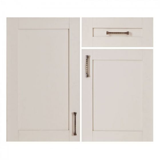 White shaker cabinet door sample